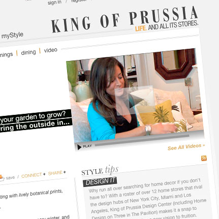 King of Prussia: Website